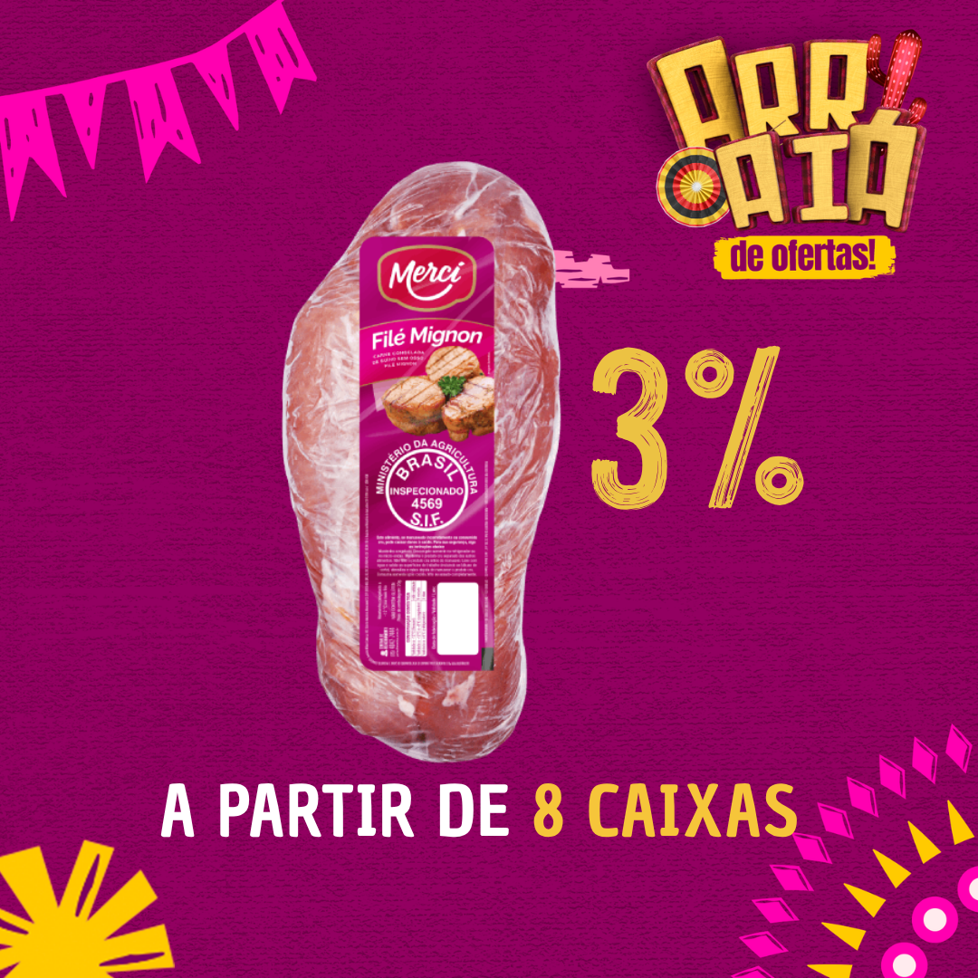 Fil&eacute; Mignon Su&iacute;no Cong 10kg - Merc&iacute;
